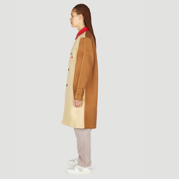 Marni x Carhartt WIP colour-block single-breasted coat - Picture 9 of 12